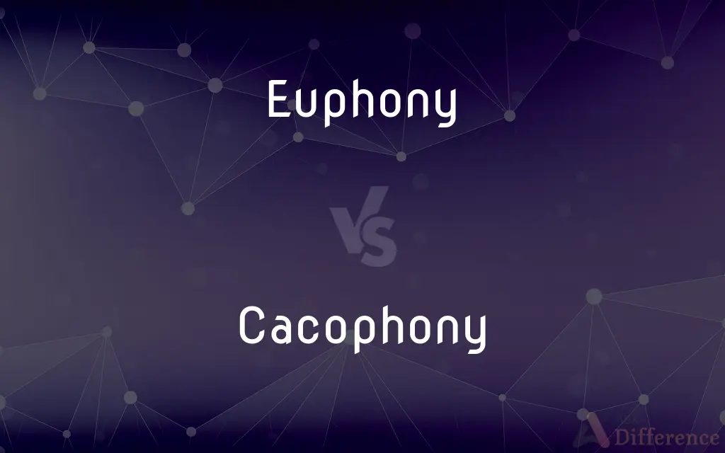 Euphony vs. Cacophony — What's the Difference?