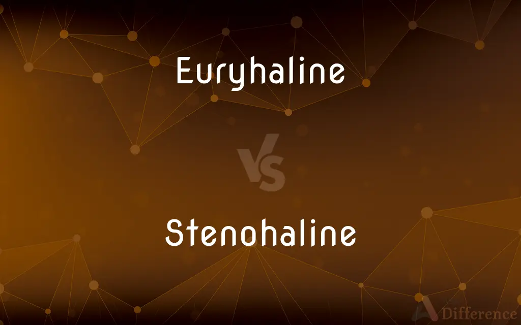 Euryhaline vs. Stenohaline — What's the Difference?