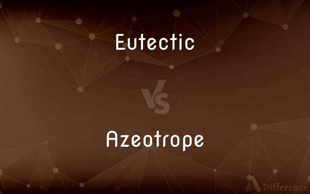 Eutectic vs. Azeotrope — What's the Difference?