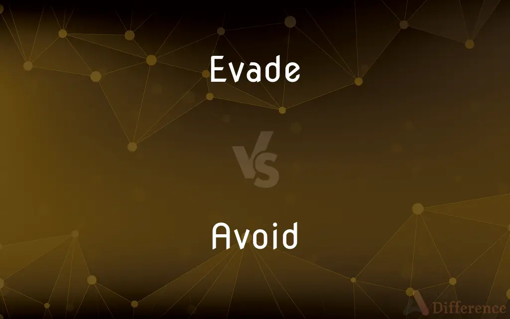 Evade vs. Avoid — What's the Difference?