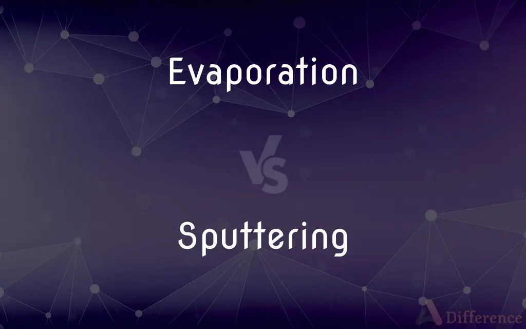 Evaporation vs. Sputtering — What's the Difference?