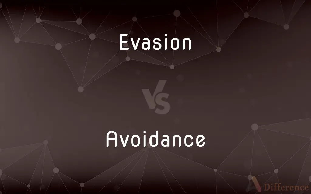 Evasion vs. Avoidance — What's the Difference?