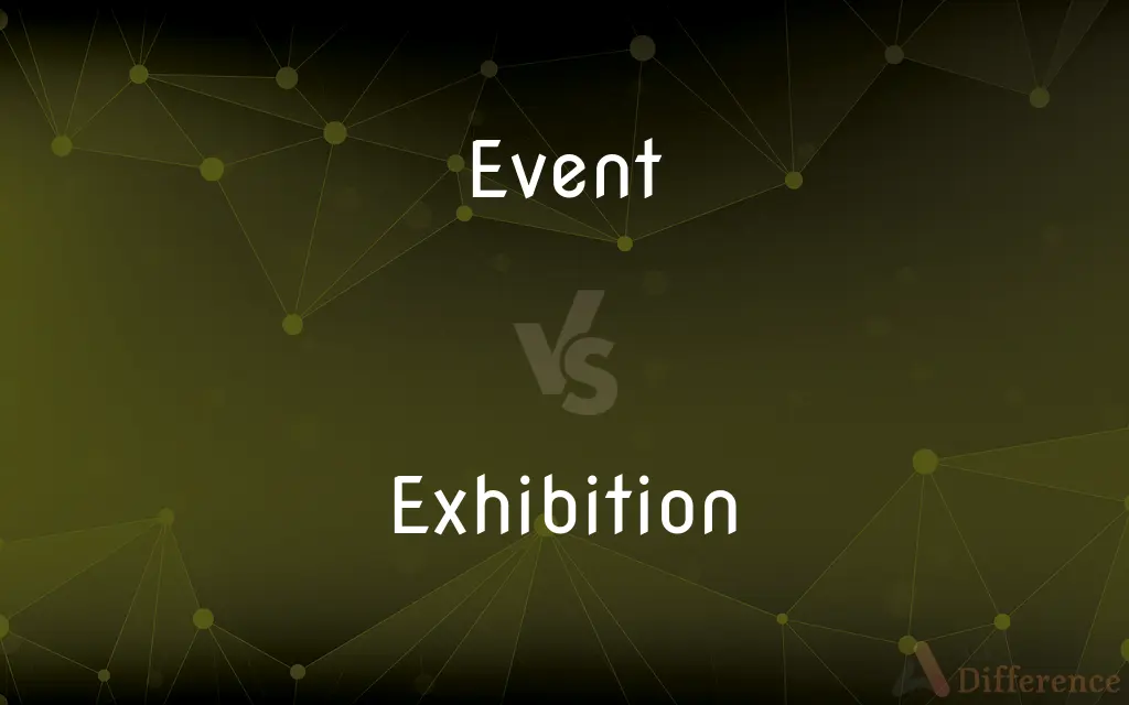Event vs. Exhibition — What's the Difference?