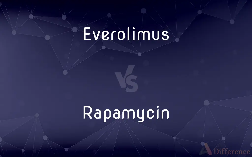 Everolimus vs. Rapamycin — What's the Difference?