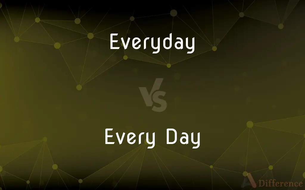 Everyday vs. Every Day — What's the Difference?