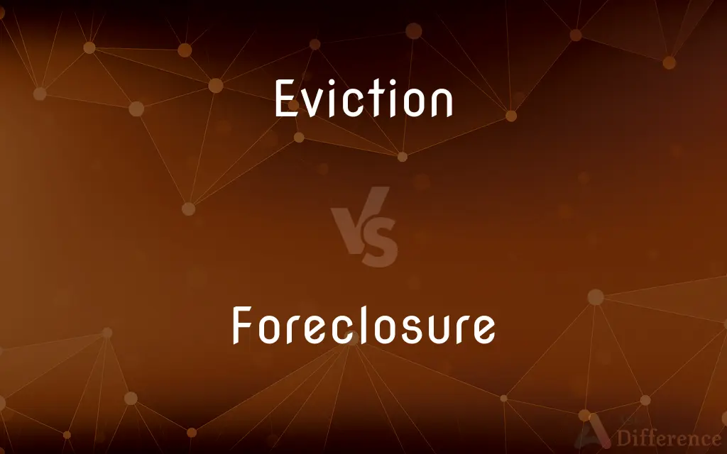Eviction vs. Foreclosure — What's the Difference?