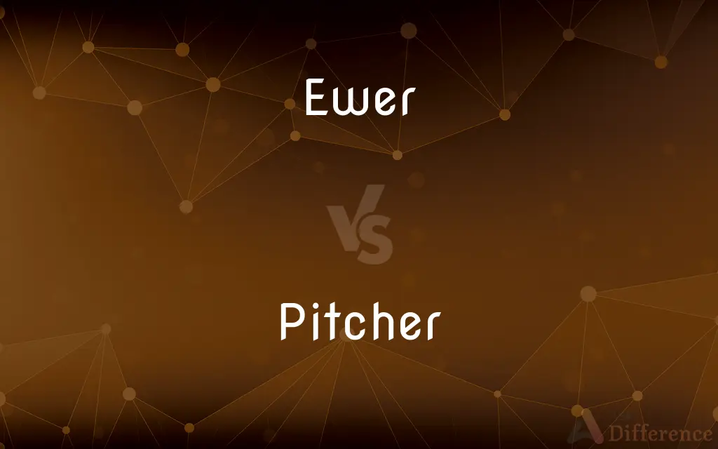 Ewer vs. Pitcher — What's the Difference?