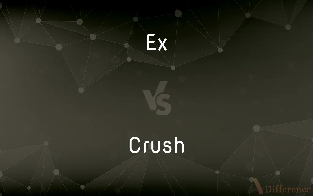 Ex vs. Crush — What's the Difference?