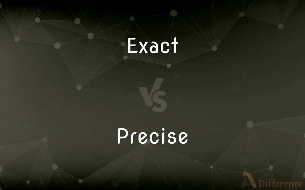 Exact vs. Precise — What's the Difference?