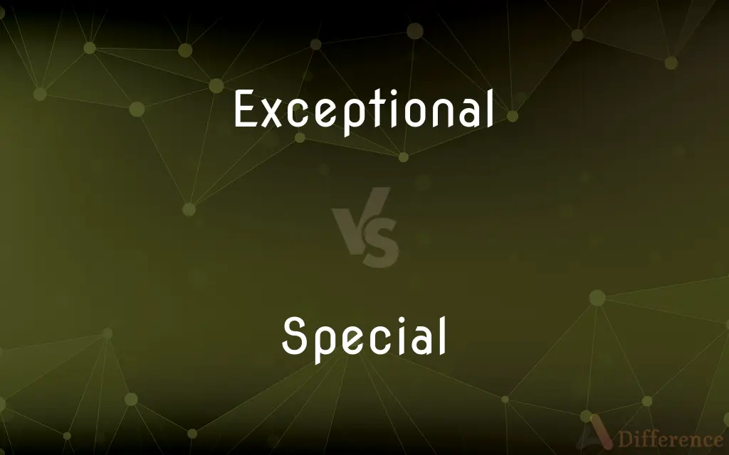 Exceptional vs. Special — What's the Difference?