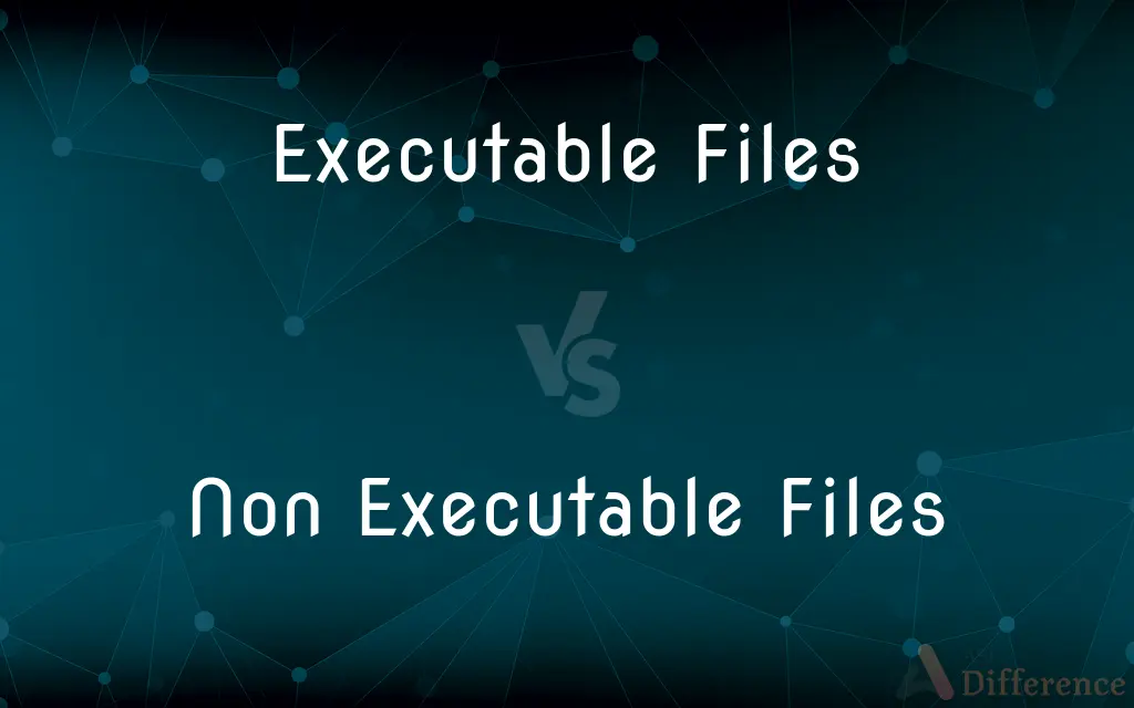 Executable Files vs. Non Executable Files — What's the Difference?