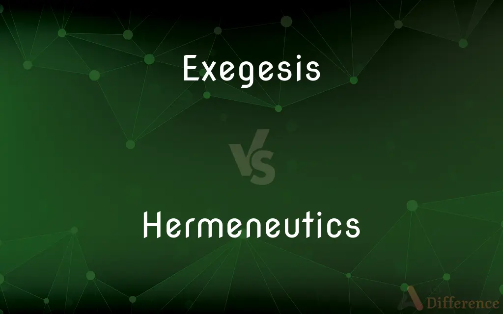 Exegesis vs. Hermeneutics — What's the Difference?