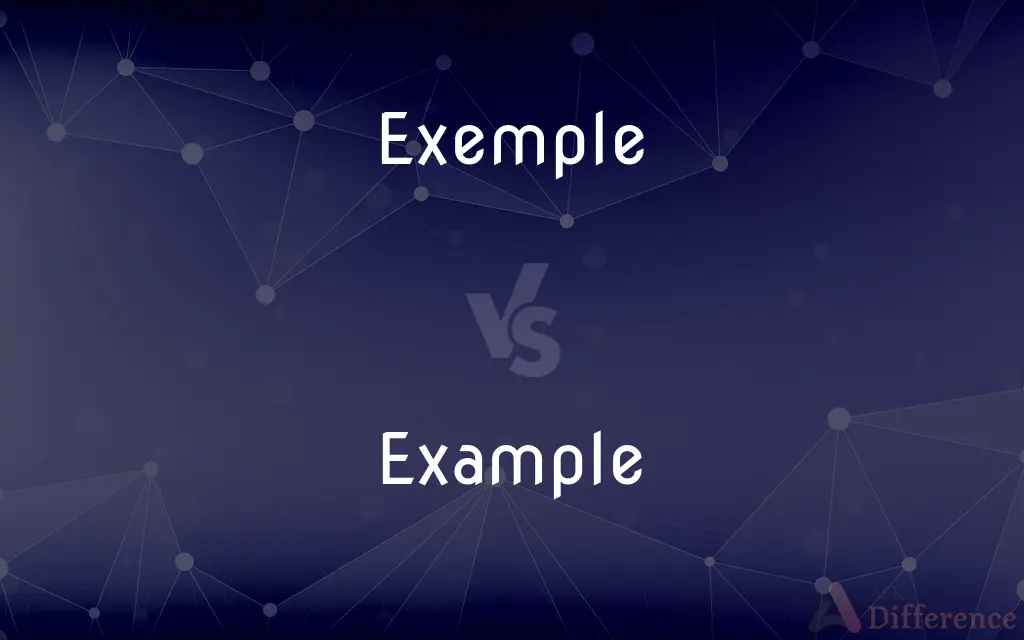 Exemple vs. Example — Which is Correct Spelling?