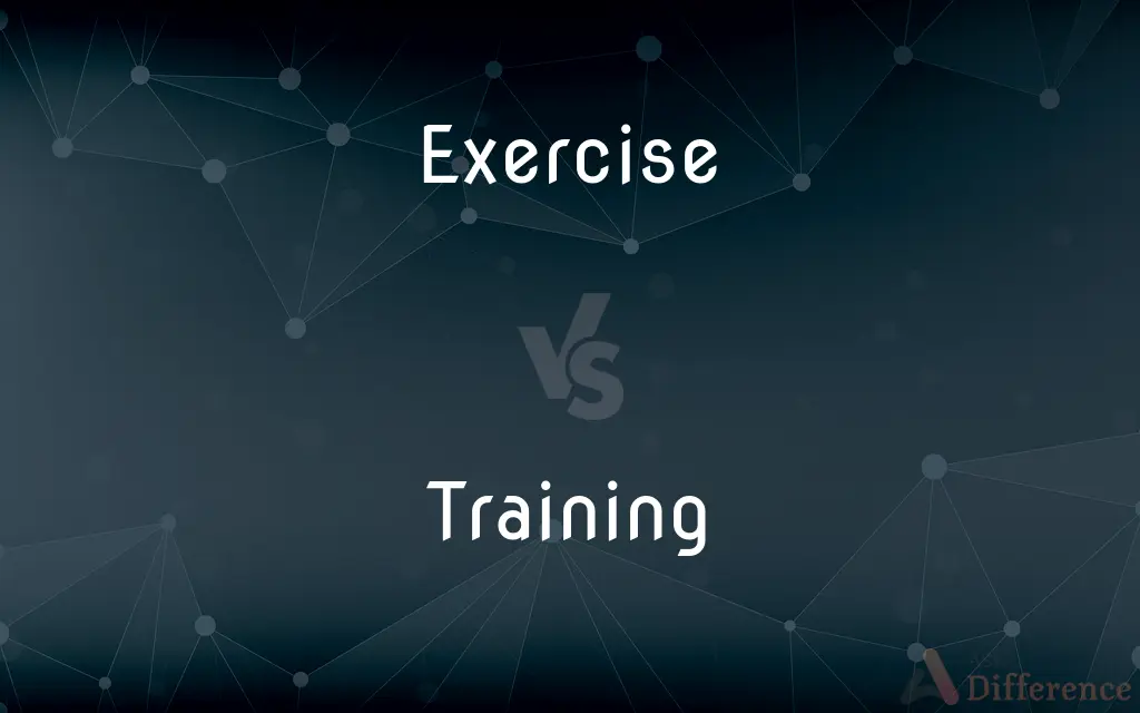 Exercise vs. Training — What's the Difference?