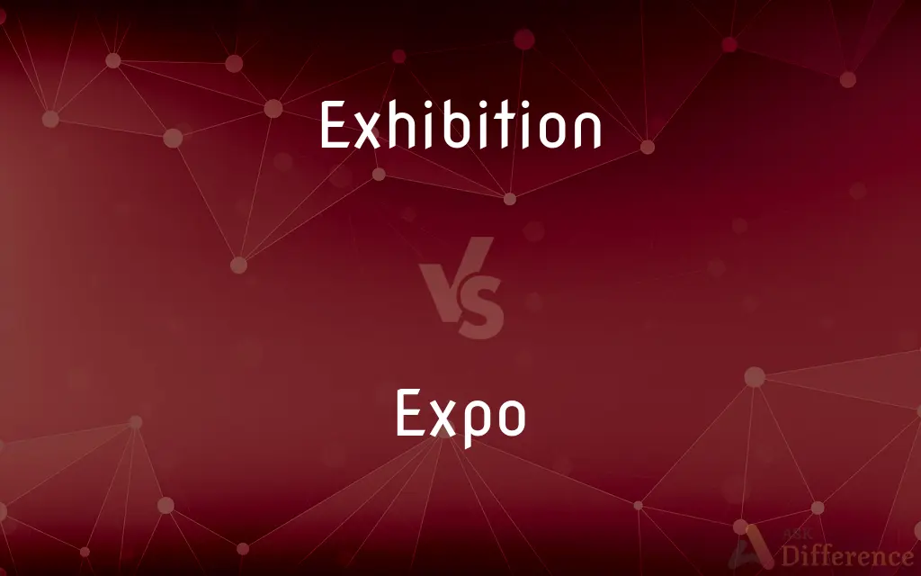 Exhibition vs. Expo — What's the Difference?