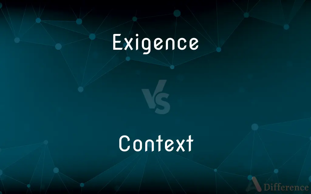 Exigence vs. Context — What's the Difference?