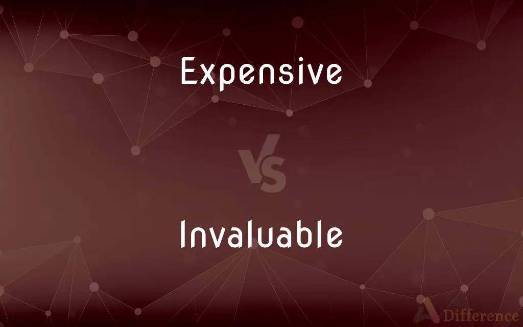 Expensive vs. Invaluable — What's the Difference?