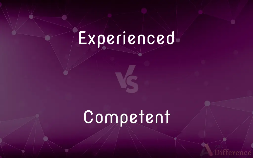 Experienced vs. Competent — What's the Difference?