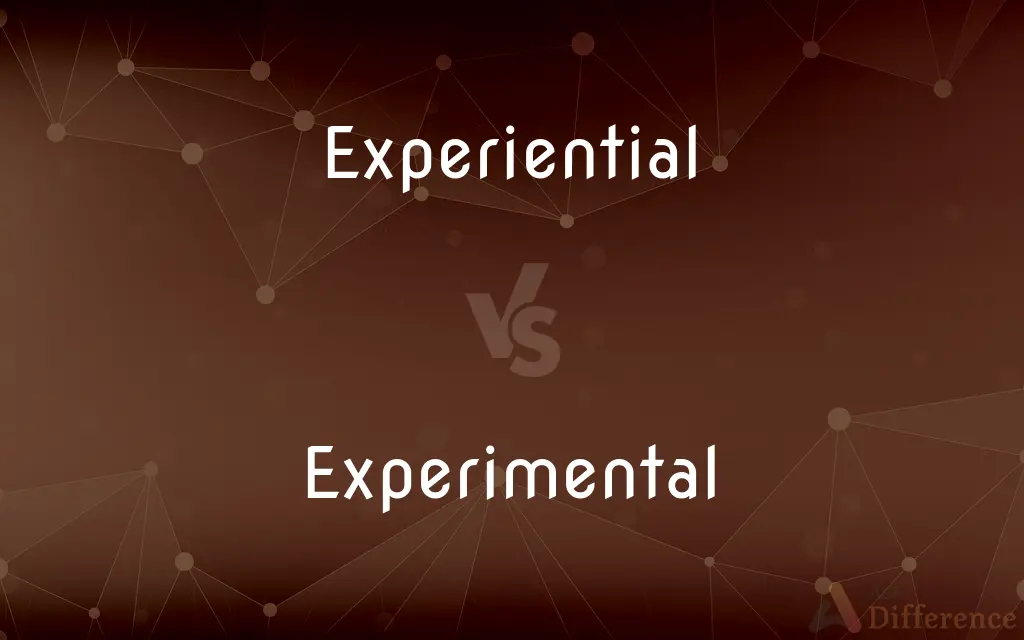 Experiential vs. Experimental — What's the Difference?