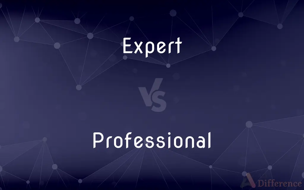 Expert vs. Professional — What's the Difference?