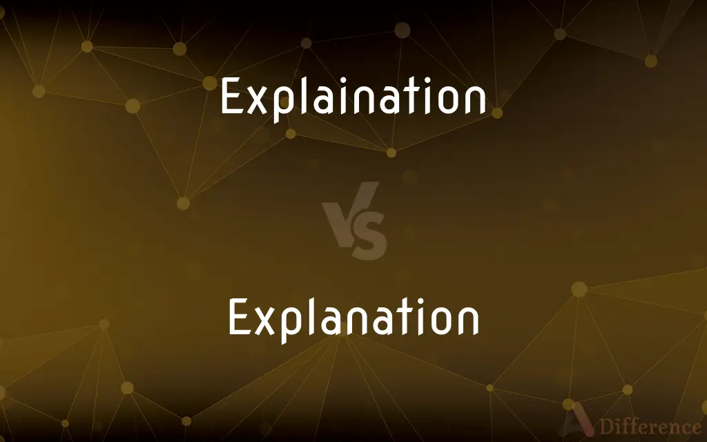 Explaination vs. Explanation — Which is Correct Spelling?