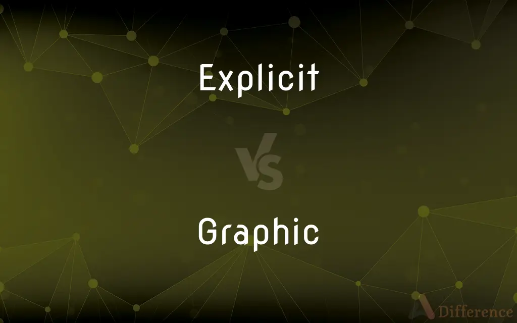 Explicit vs. Graphic — What's the Difference?