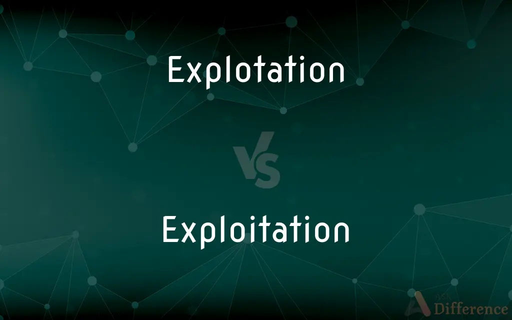 Explotation vs. Exploitation — Which is Correct Spelling?
