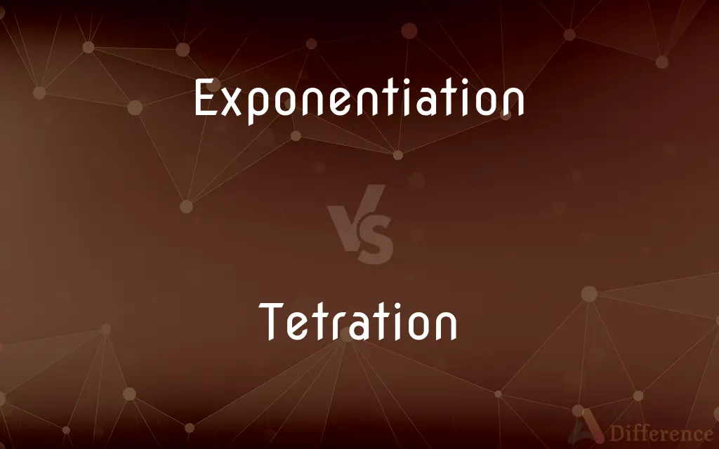 Exponentiation vs. Tetration — What's the Difference?