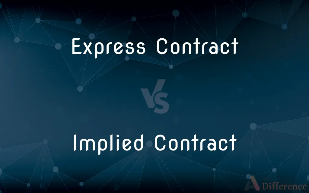 Express Contract vs. Implied Contract — What's the Difference?