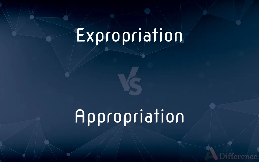 Expropriation vs. Appropriation — What's the Difference?