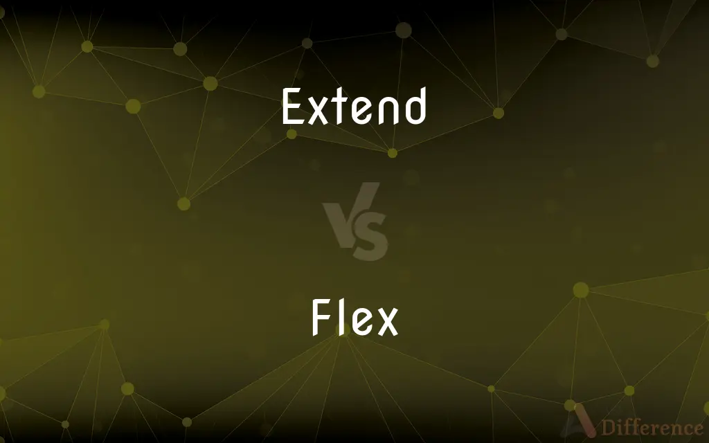 Extend vs. Flex — What's the Difference?