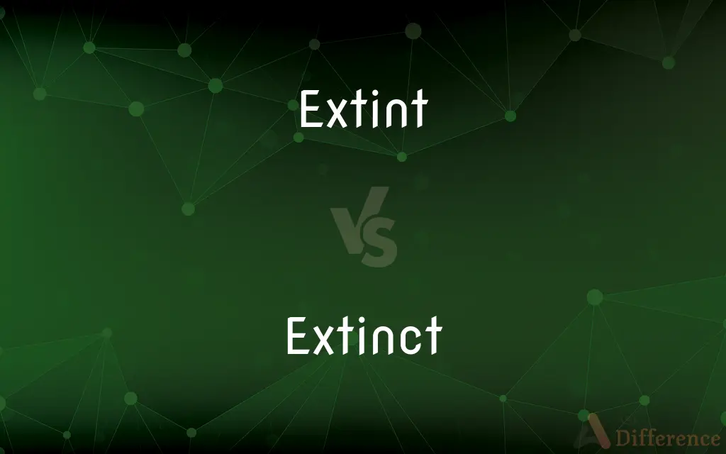 Extint vs. Extinct — Which is Correct Spelling?
