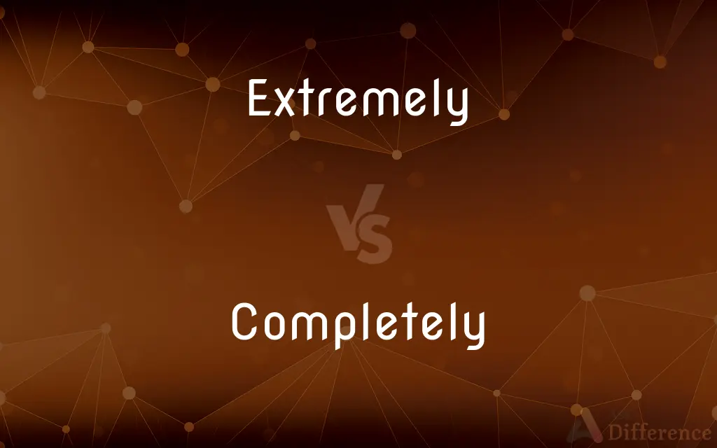 Extremely vs. Completely — What's the Difference?