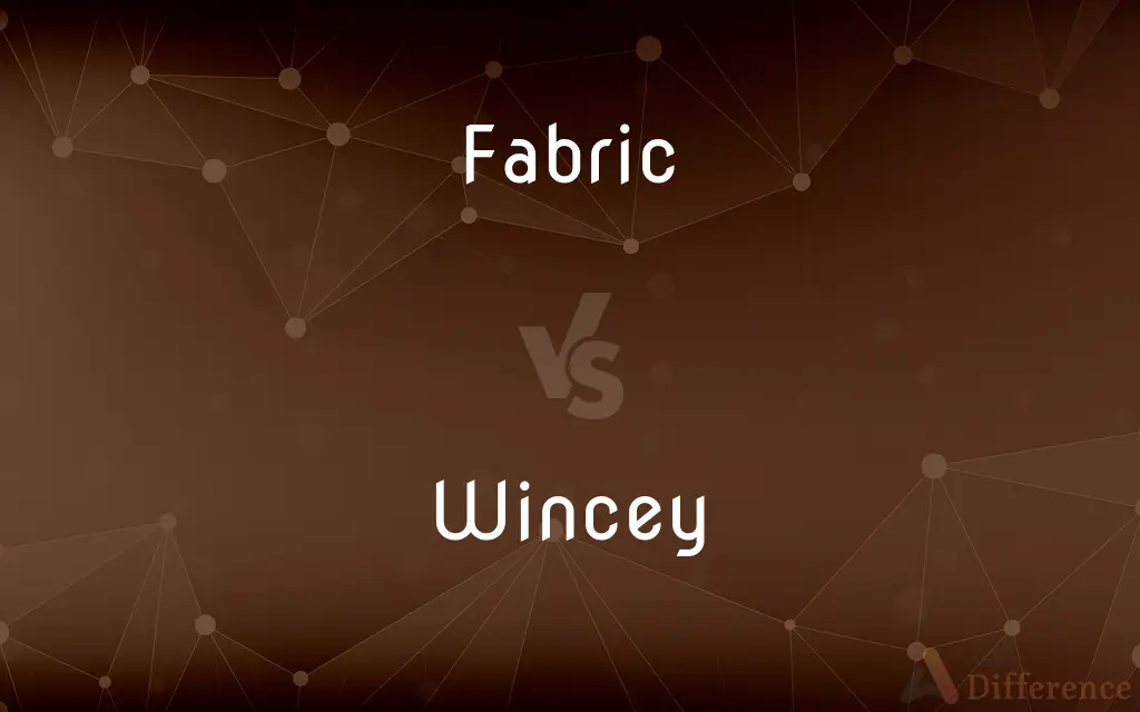 Fabric vs. Wincey — What's the Difference?
