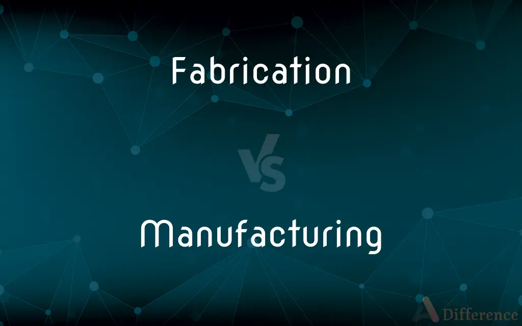 Fabrication vs. Manufacturing — What's the Difference?
