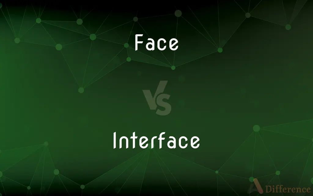 Face vs. Interface — What's the Difference?
