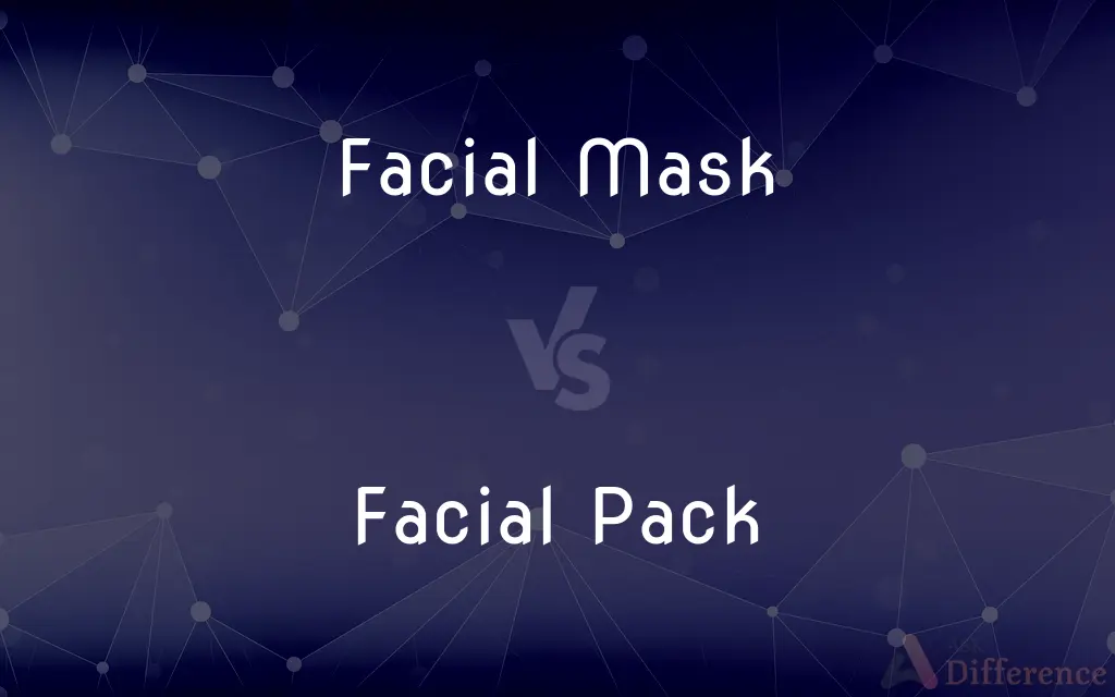 Facial Mask vs. Facial Pack — What's the Difference?