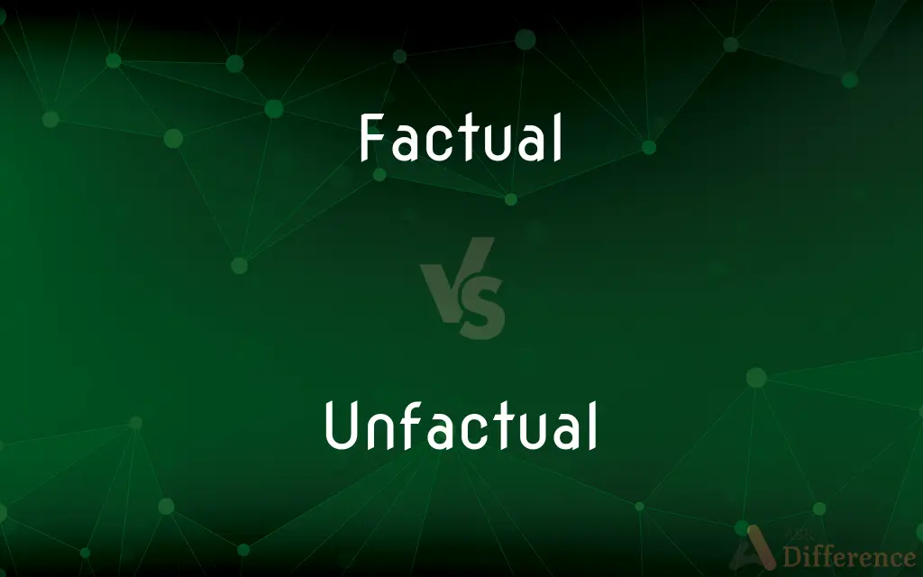 Factual vs. Unfactual — What's the Difference?