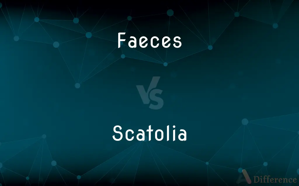 Faeces vs. Scatolia — What's the Difference?