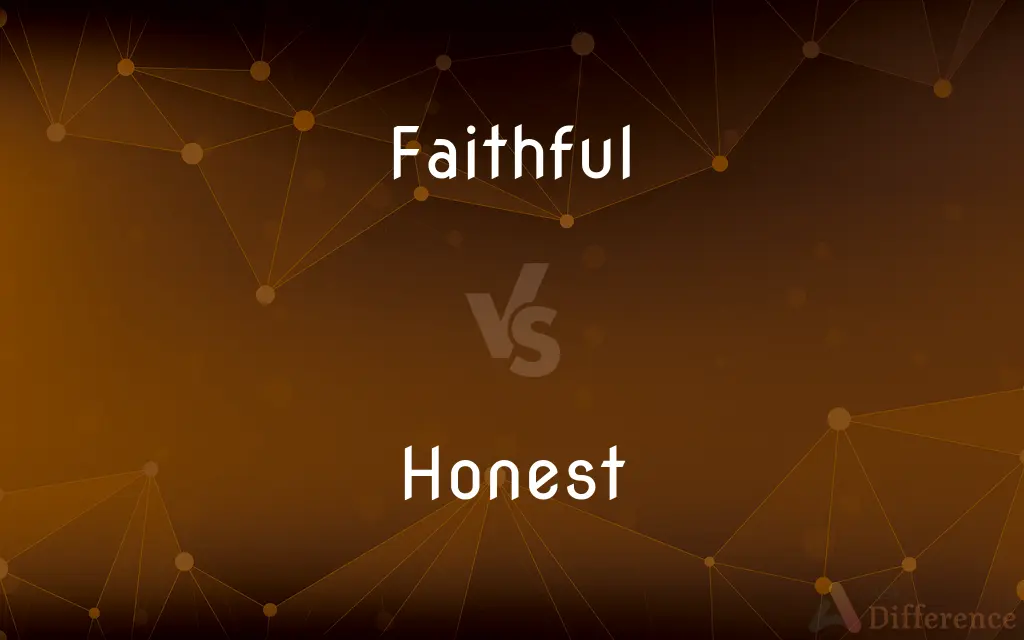Faithful vs. Honest — What's the Difference?