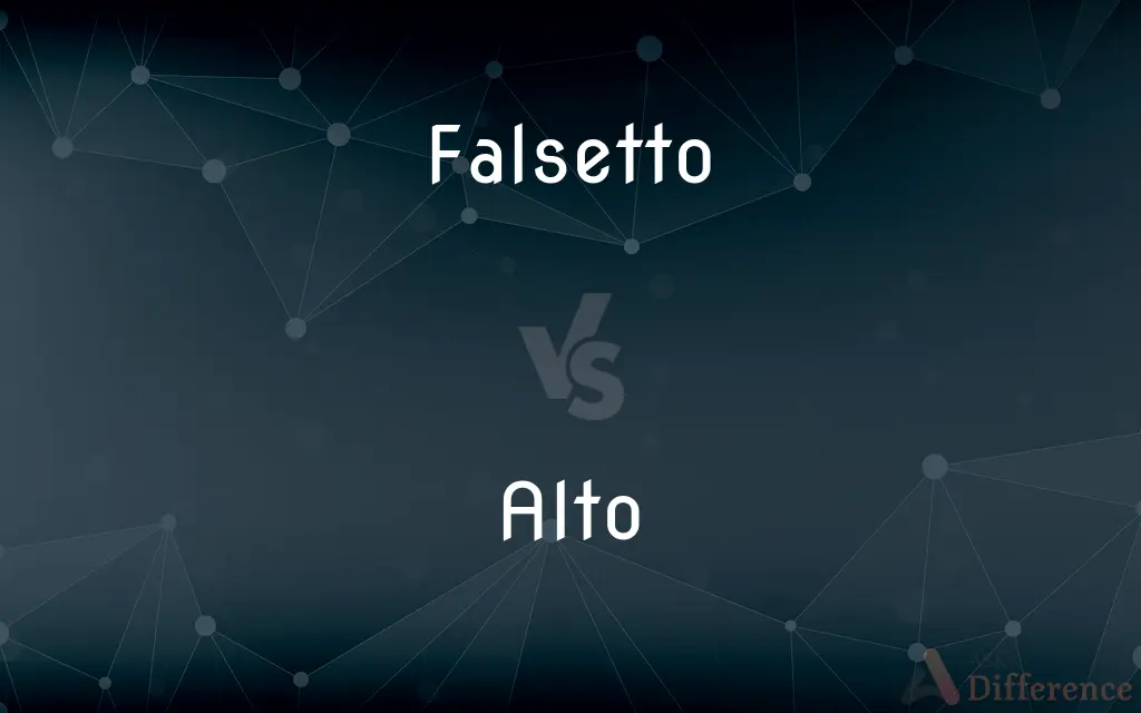 Falsetto vs. Alto — What's the Difference?