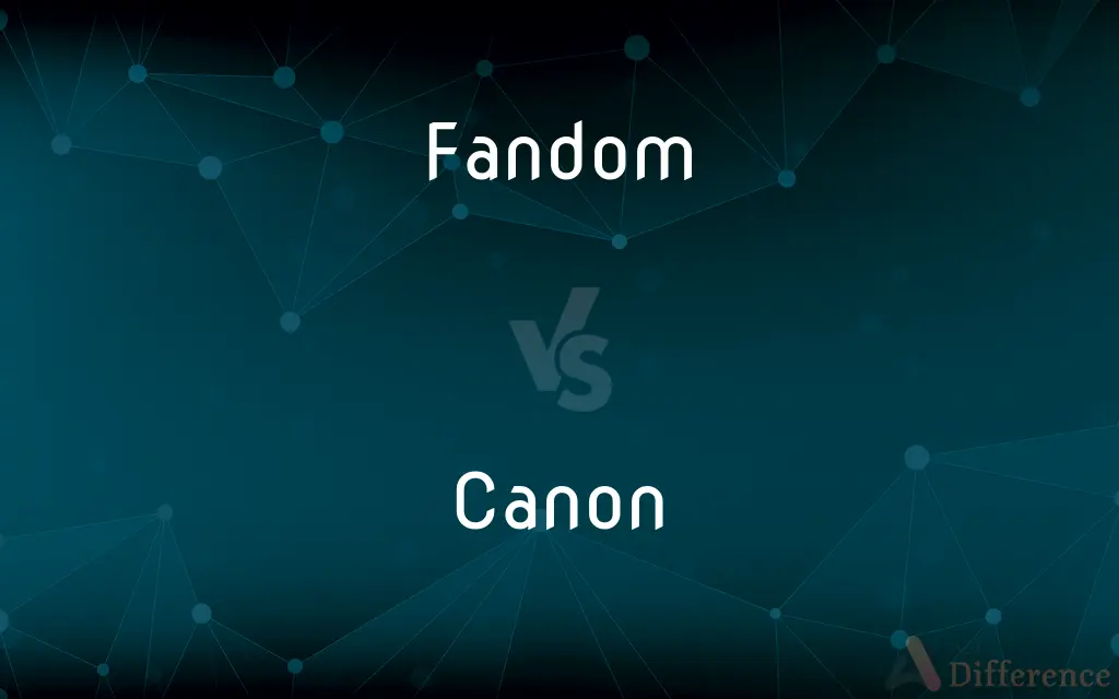 Fandom vs. Canon — What's the Difference?