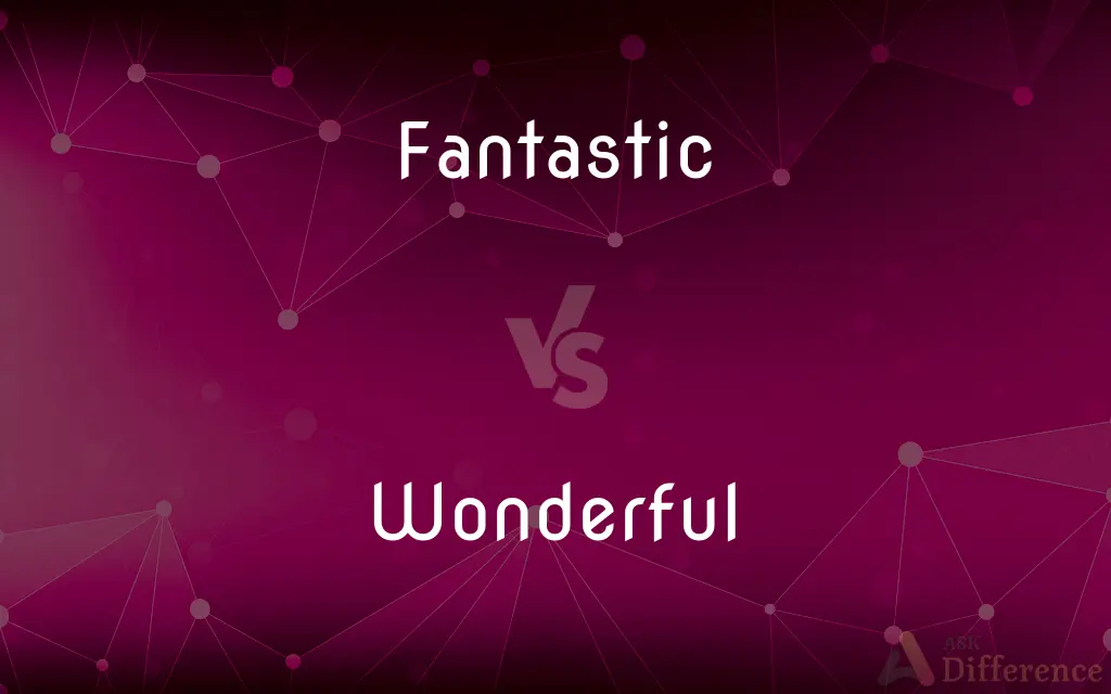 Fantastic vs. Wonderful — What's the Difference?