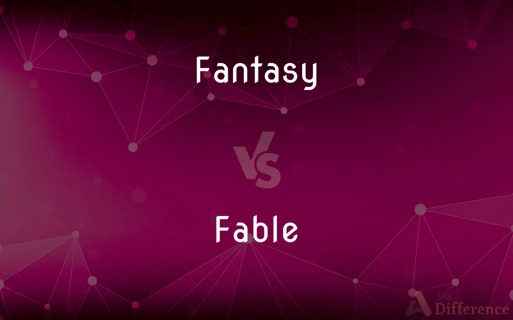 Fantasy vs. Fable — What's the Difference?