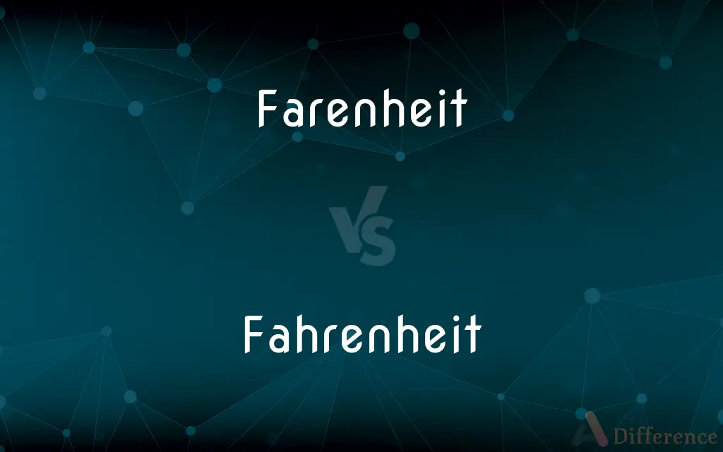 Farenheit vs. Fahrenheit — Which is Correct Spelling?