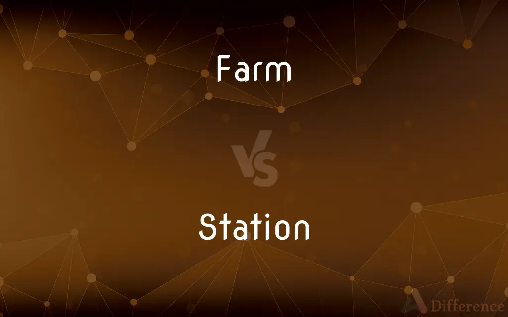 Farm vs. Station — What's the Difference?