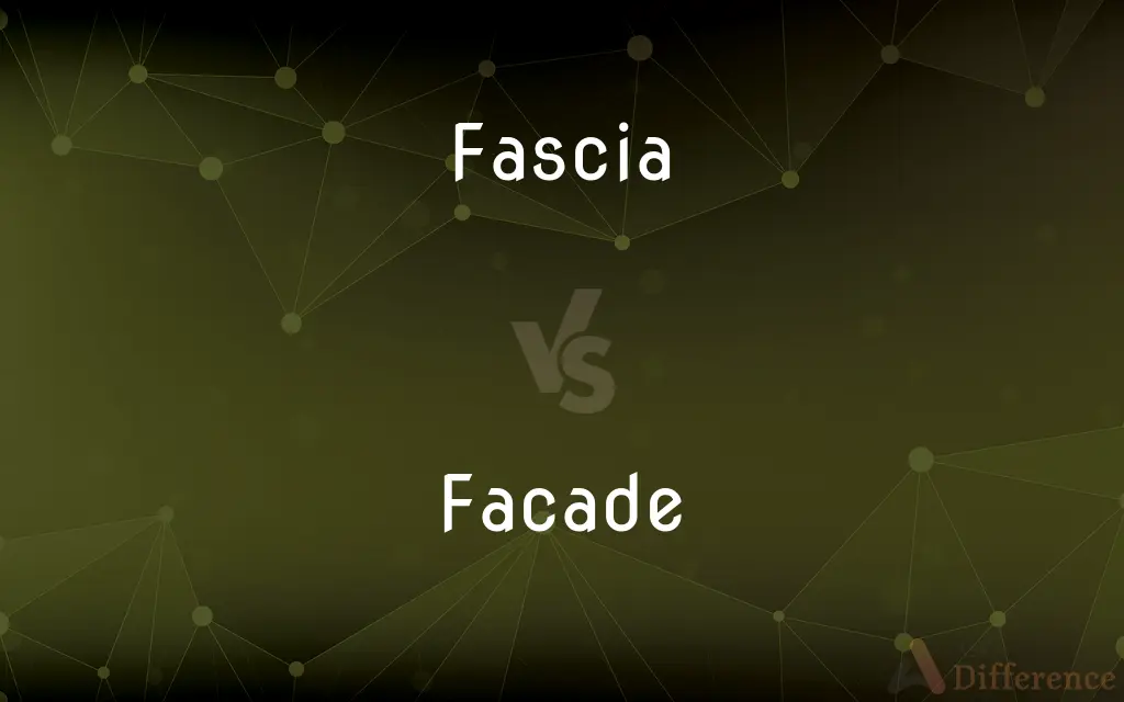 Fascia vs. Facade — What's the Difference?