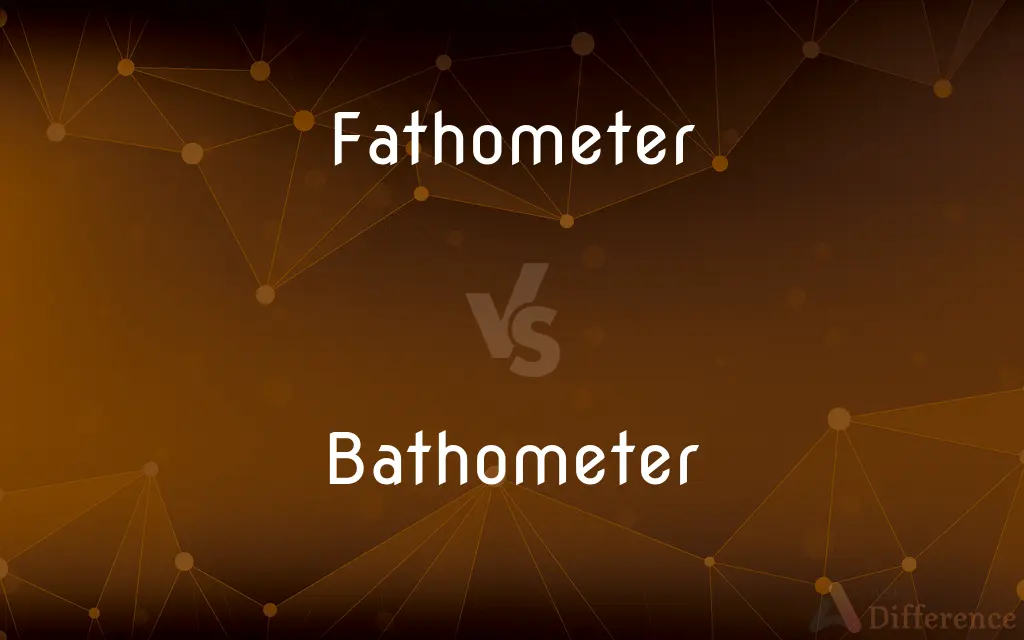 Fathometer vs. Bathometer — What's the Difference?