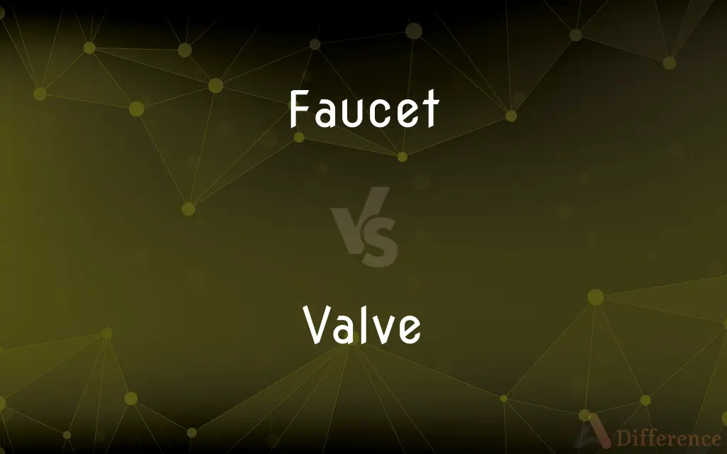 Faucet vs. Valve — What's the Difference?