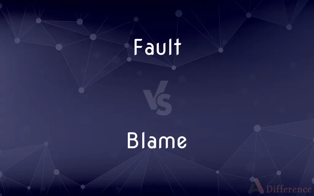 Fault vs. Blame — What's the Difference?